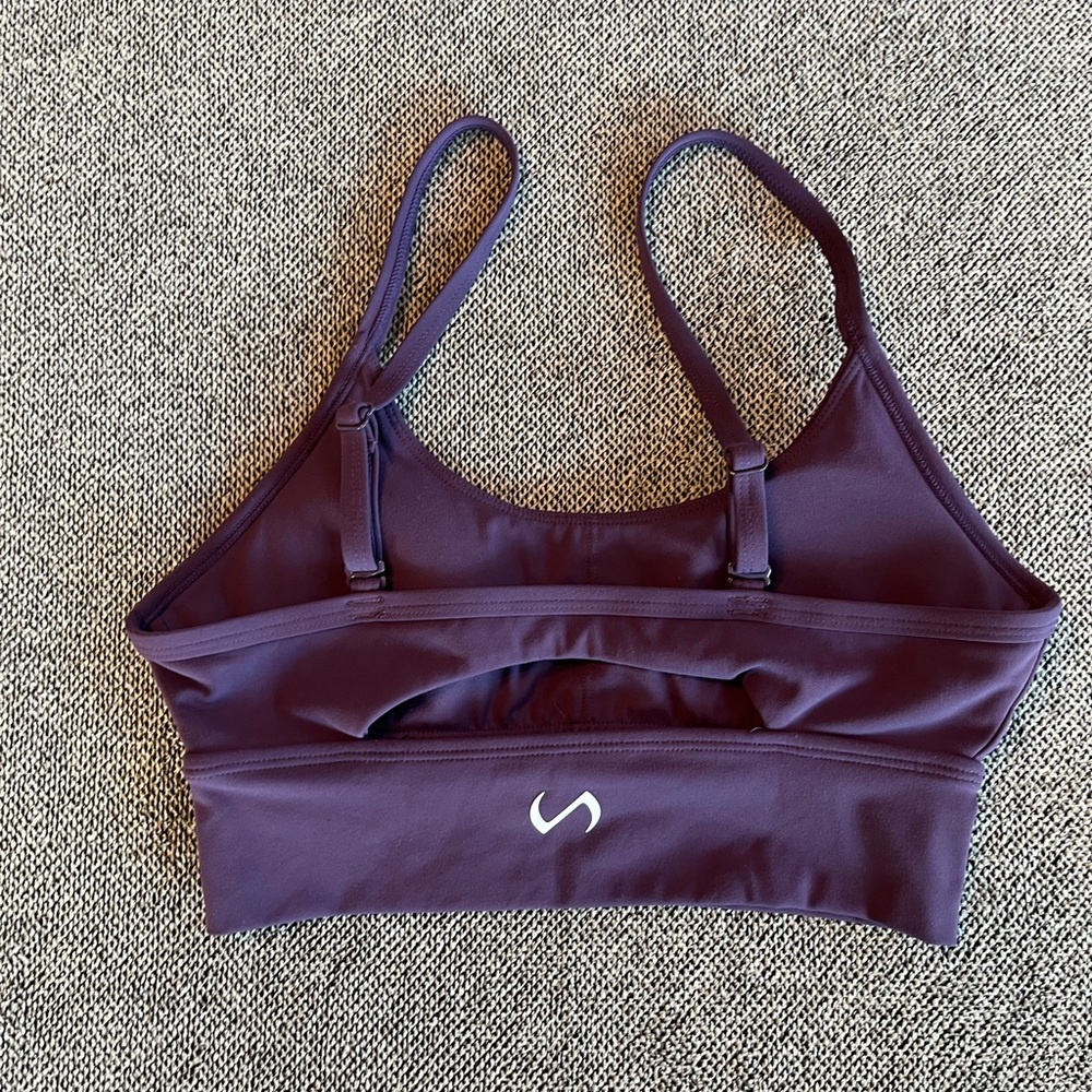 TLF Women's Purple Sports Bra - Picture 2 of 6